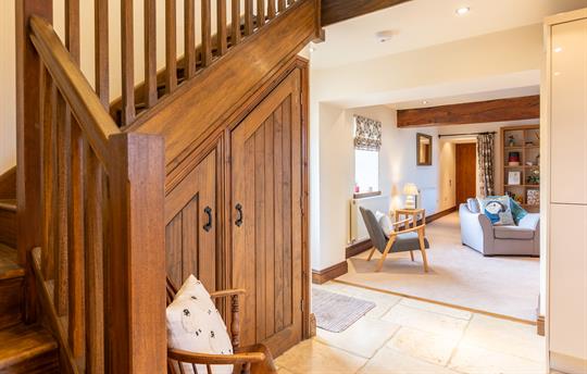 Stairs to first floor