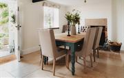 Bright and comfortable dining room