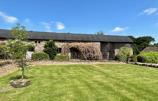 The outbuildings at Monnington House