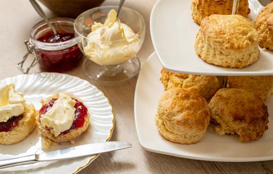 Homemade Cornish Cream Tea