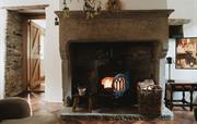 Cosy woodburner in Lodge Cottage