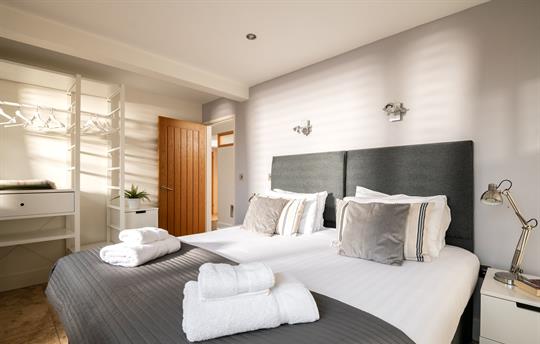 Garden House Eco Barn bedroom 2