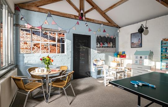 Games Room with toddler play area