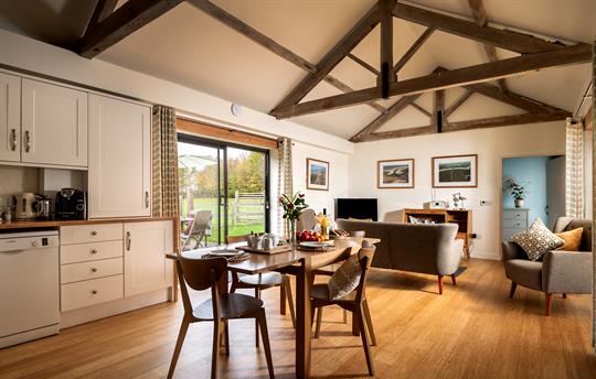 Tern Cottage Living space