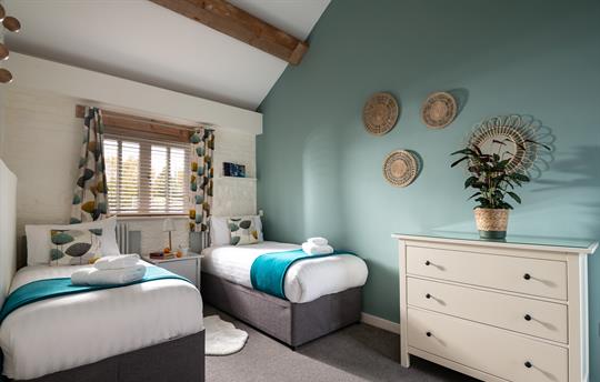 Tern Cottage twin bedroom