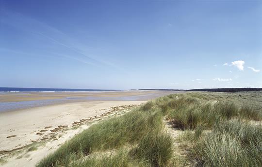 The beach at Holkham