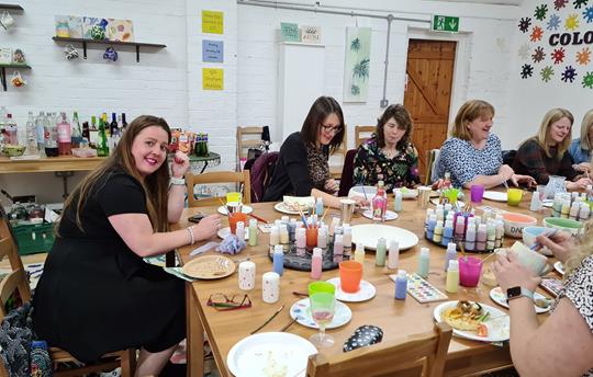 Doodle Alley- Pottery Painting for all ages