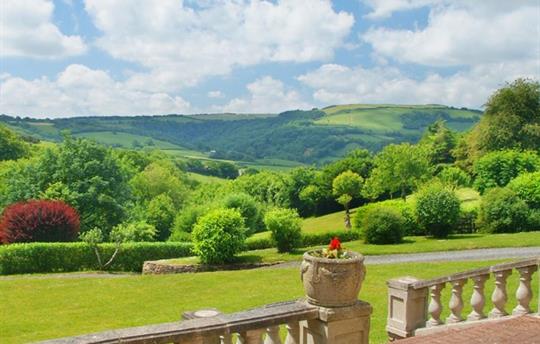 Views across the gardens