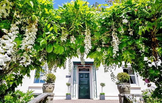 Georgian House entrance