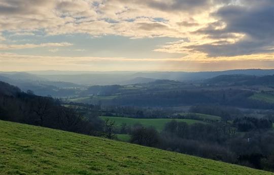 Views from Martley Circular walk 