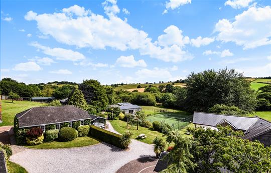 Views of Tennis Court and Beyond