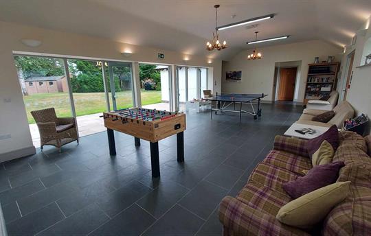 The Lodge  - games room