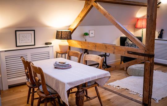 The Garret Dining Area