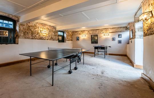 Games Room and table football