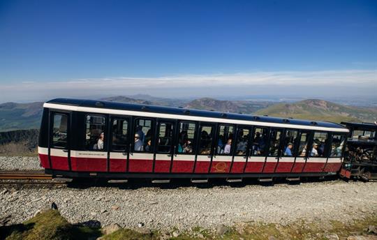 Snowdon Train Journey 