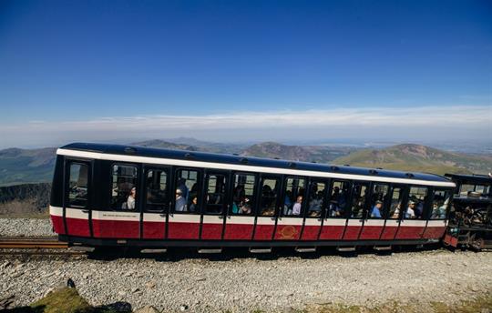 Snowdon Train Journey 