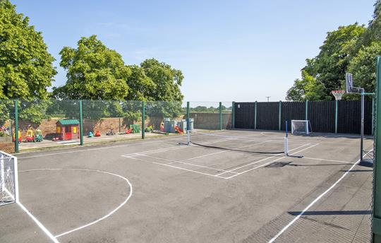 Play Tennis, Football, Badminton & Basketball