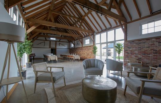 The Cow Shed TV/ social area