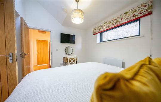 Sleep in a comfortable super king-size bed