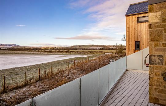 Spectacular views from the veranda 