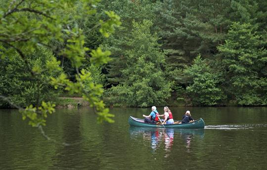 Canoeing on the River Wye