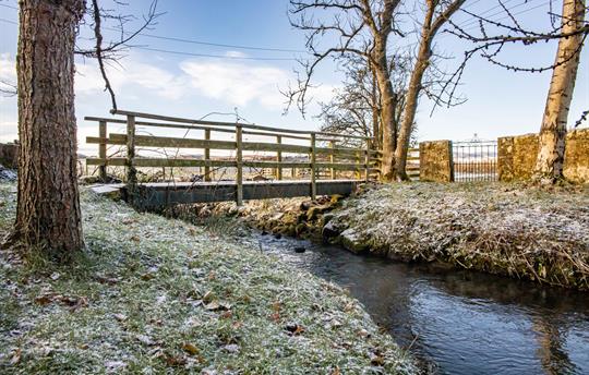Access to nature reserve and the village
