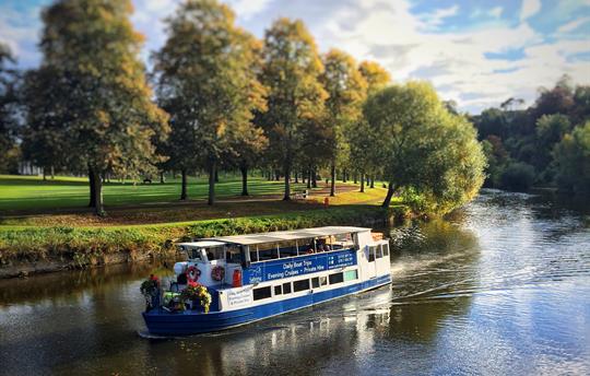 Sabrina Boat Tours, Shrewsbury (35 mins drive)