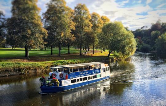 Sabrina Boat Tours, Shrewsbury (35 mins drive)