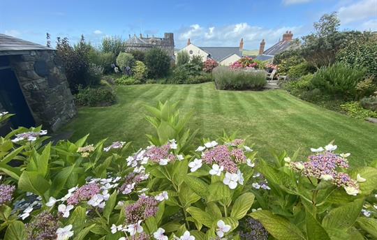Secluded, shared garden