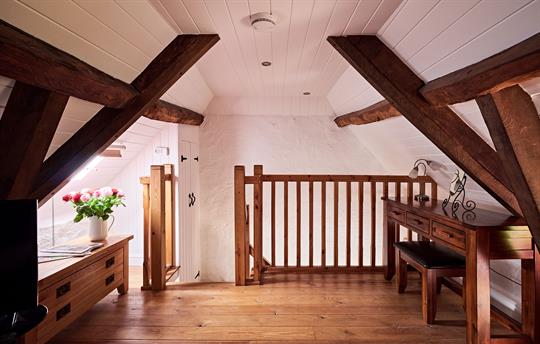 The Stables Galleried Bedroom