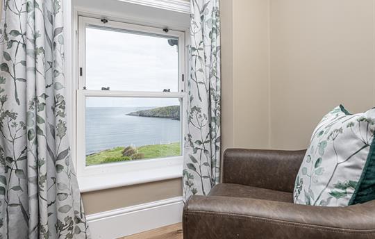 Bedroom 8 view Ty Glas Beach House