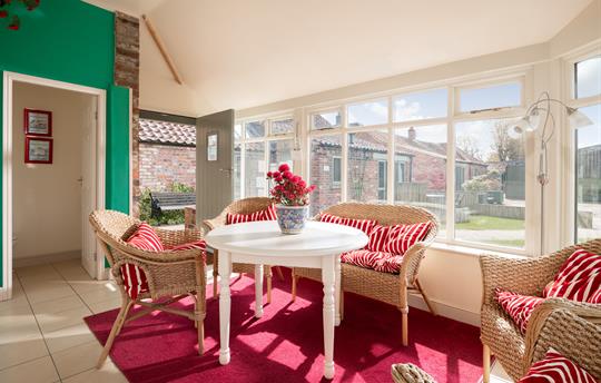 Hind's Cottage Conservatory. Heritage Escapes