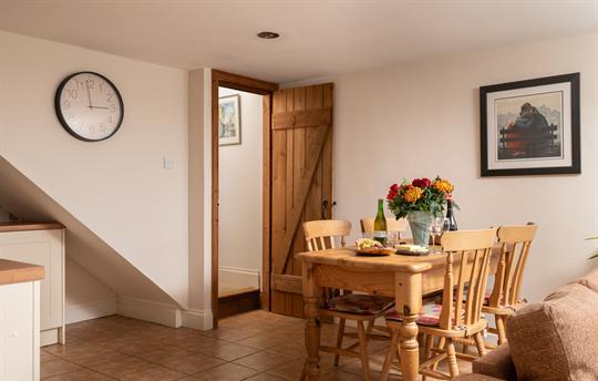 The Byre door to stairs