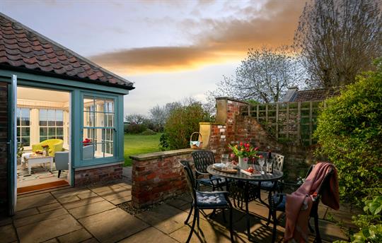 Garden Cottage Evening View