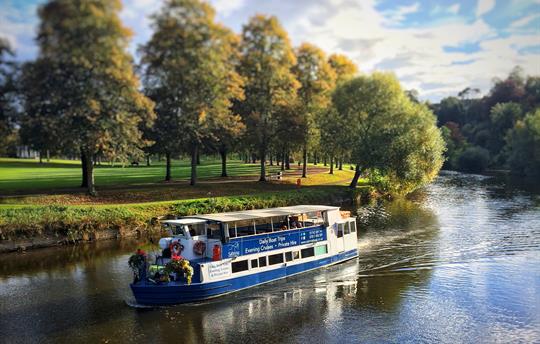 Sabrina Boat Tours, Shrewsbury (35 mins drive)