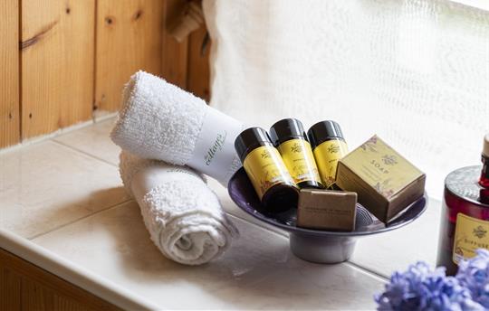 Complimentary toiletries