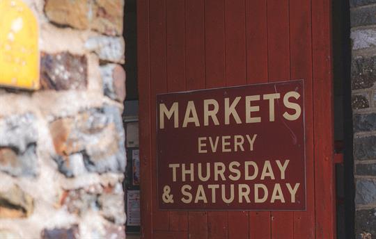 Nearby South Molton pannier market