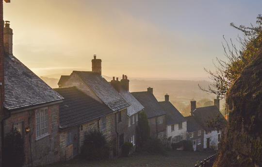 Gold Hill, Shaftesbury - home of the Hovis Ad