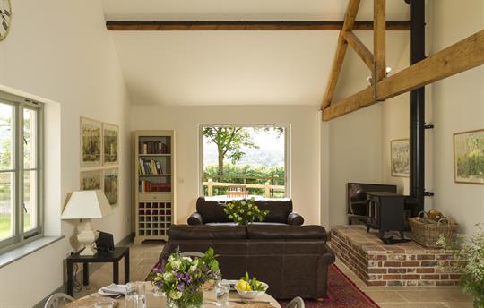 Fox Ditch through French windows