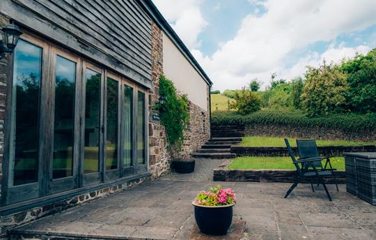 Barn Cottage & its terrace