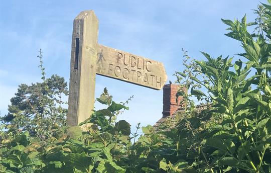 So many footpaths in Monnington on Wye