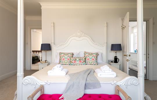 Four poster master bedroom