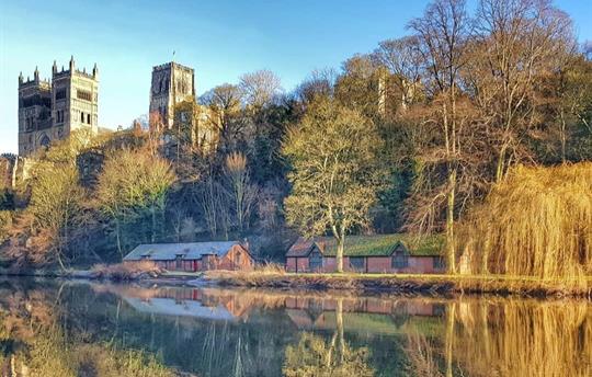 Durham Cathedral overlooking the river