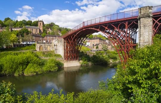 Ironbridge World Heritage Site (30 mins drive)