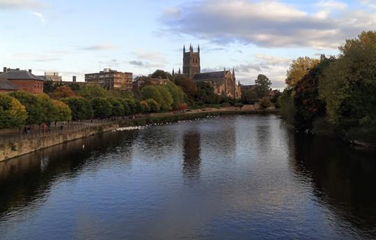 The city of Worcester