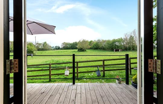 View towards the Malverns