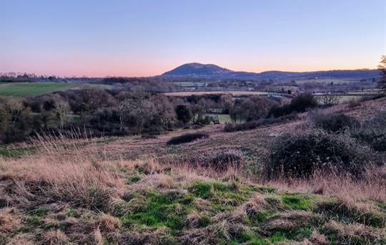 Beautiful scenery and local walking