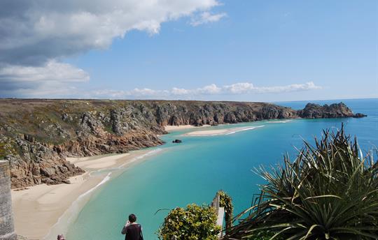 Porthcurno to Logan Rock