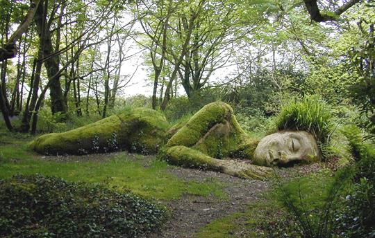 Mud Maid at Heligan Gardens