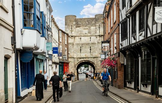 York towards Bootham Bar